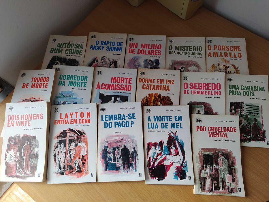 Policiais coleção Esfinge