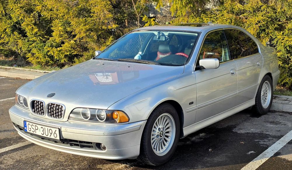 BMW Seria 5 BMW E39 520i Lift 2.2 R6 170KM Automat Doinwestowana Klasyczna Piątka