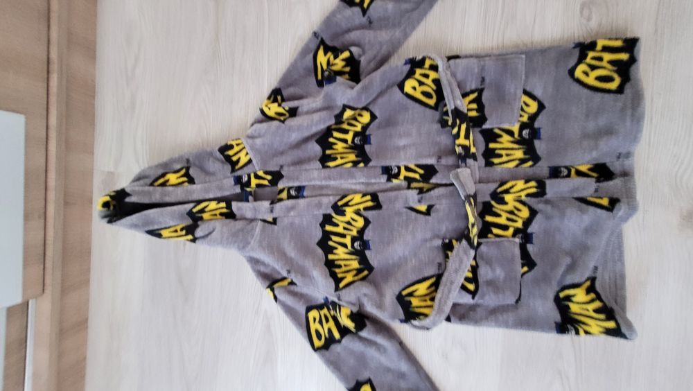 Szlafrok dla chłopca batman 134