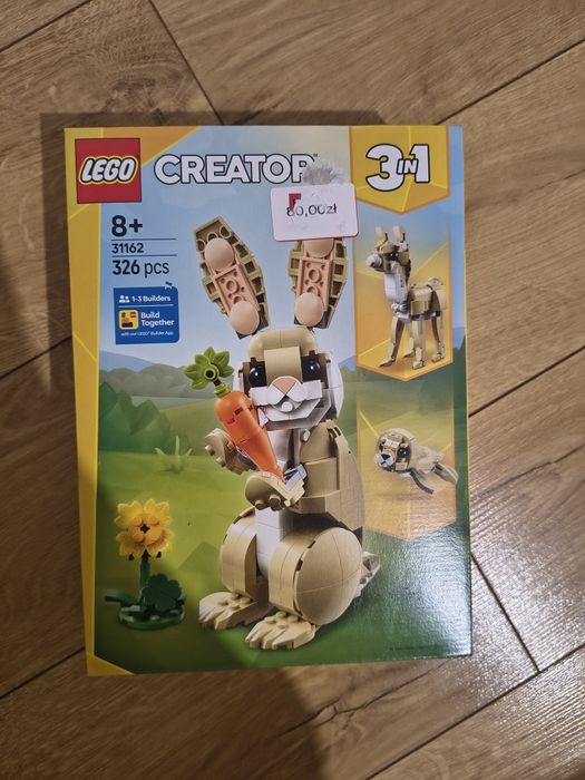 Lego creator 3w1 zając 8+