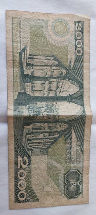 Numismática notas França e México