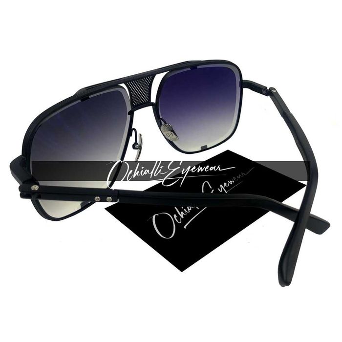 Okulary przeciwsłoneczne Dita MACH FIVE czarny mat z pudełkiem