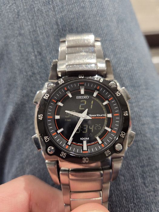 Seiko Sportura Perpetual Calendar SNJ019
Model SNJ019