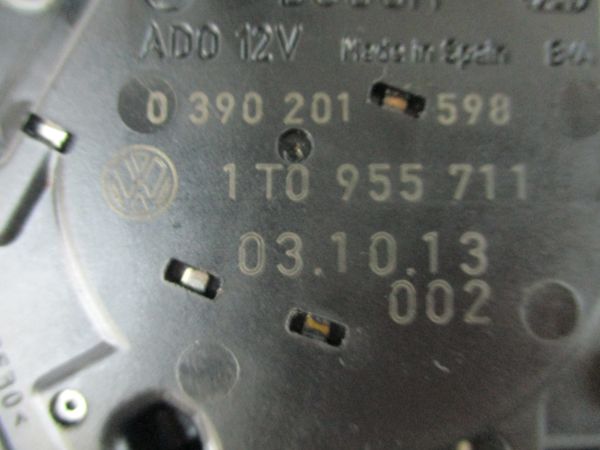 Motor limpa vidros trás VOLKSWAGEN Touran (1T)
