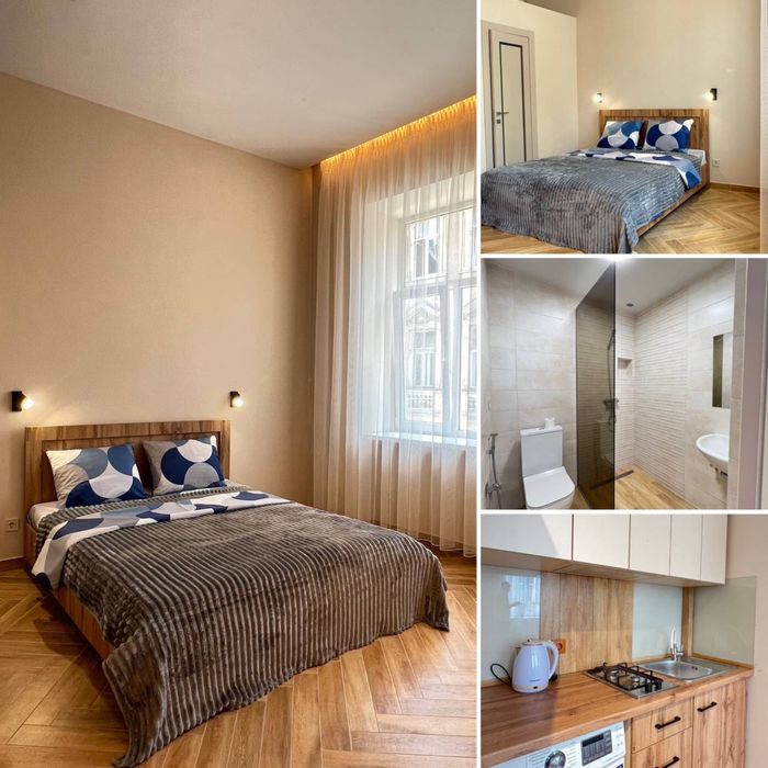 Сучасні апартаменти в центрі міста - Лазнева 8