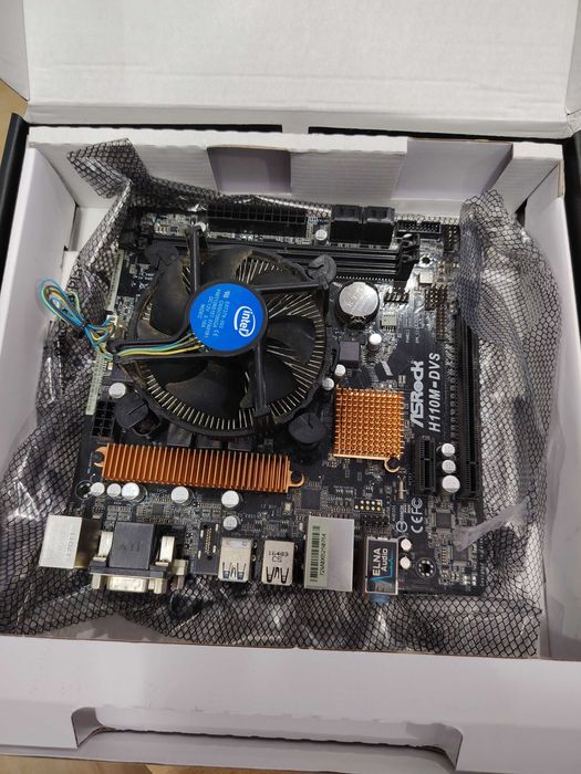 Płyta główna ASRock H110M + Procesor Intel Core i5-7400, 3GHz, 6 MB