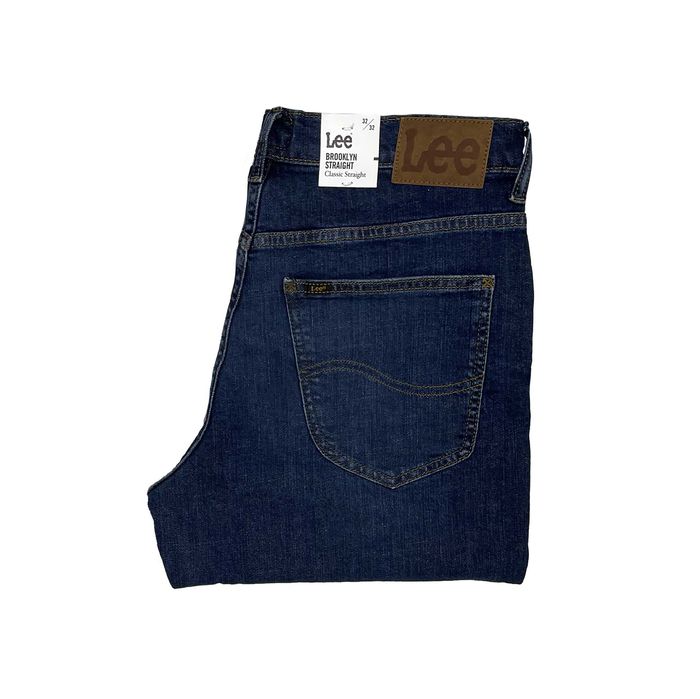 Spodnie męskie jeansy Lee Brooklyn Straight Stoney W32 L32