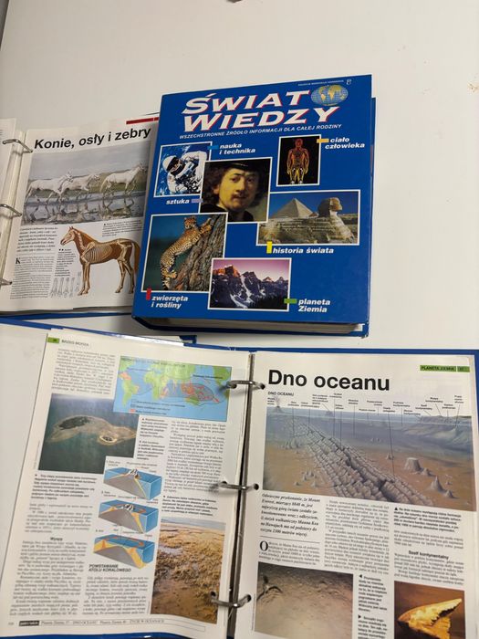 Świat wiedzy 4 segregatory