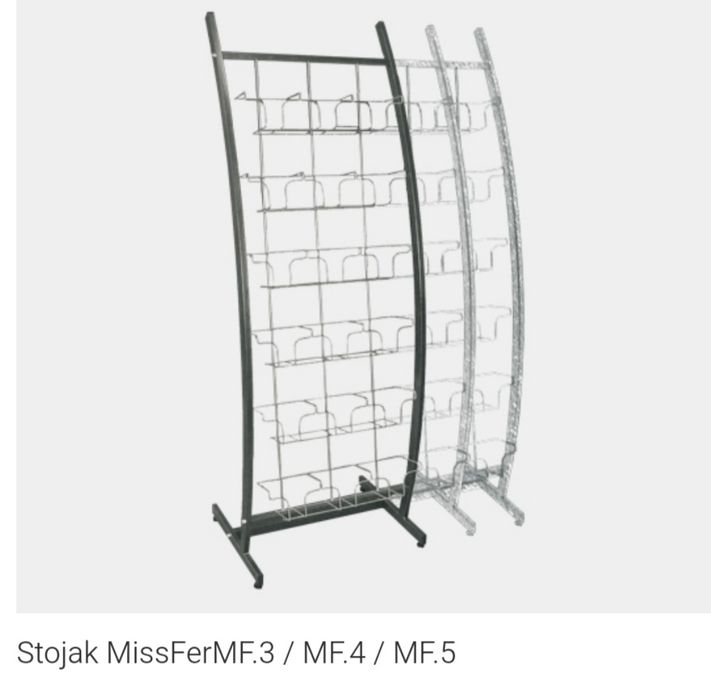 Stojak ekspozytor na rajstopy