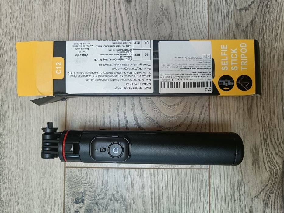 Statyw Selfie z Pilotem Bluetooth - HIT!