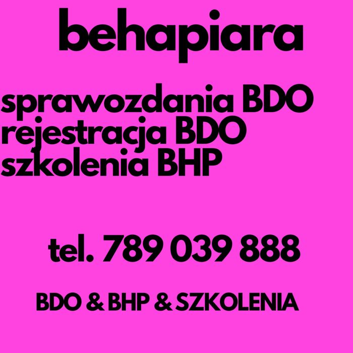 SZKOLENIA OKRESOWE BHP- szybkie terminy, duża elastyczność