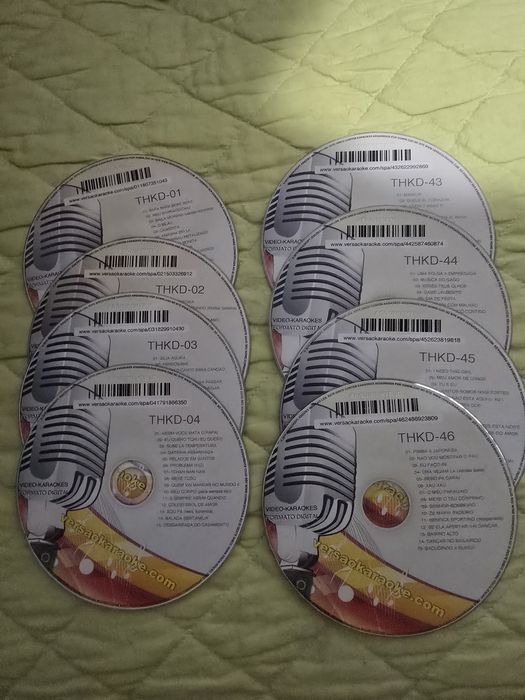 DVD,s Karaoke coleção