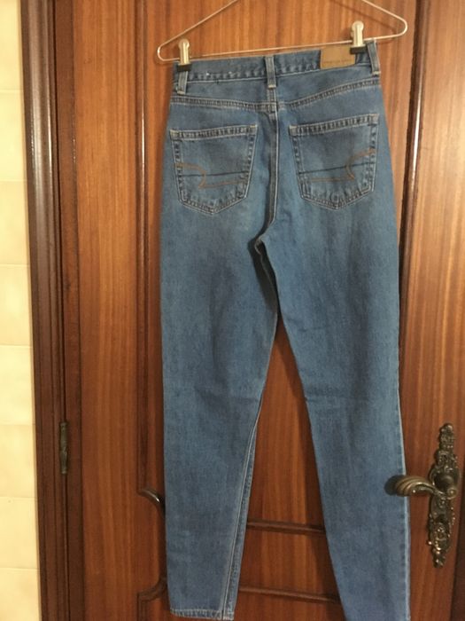 Calça de ganga tam 30 American Eagle
