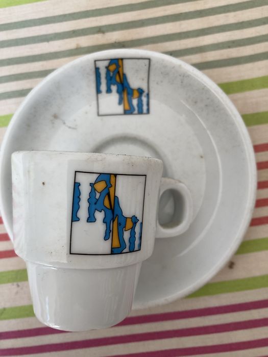 Chavenas de cafe  personalizadas delta - raras