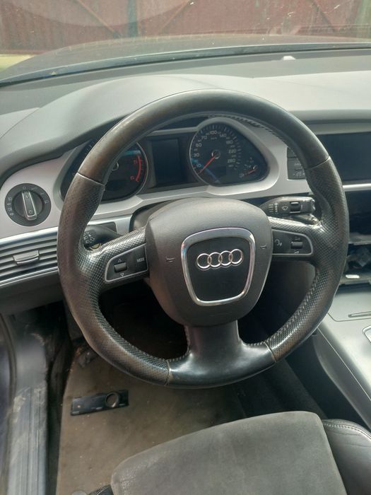 Kierownica Audi A6 C6 A4 B7 Sline Trójramienna airbag multifunkcja