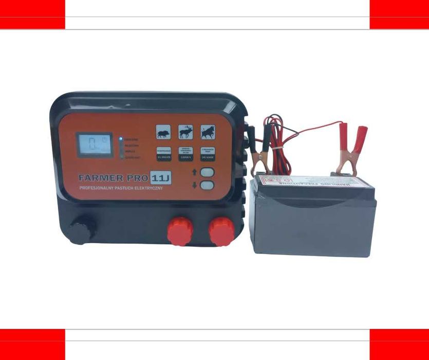 Elektryzator Pastuch Elektryczny 11 dżuli  na dziki Dzikarz  11j