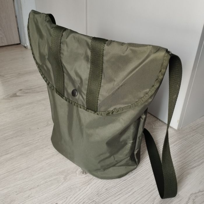 Torebka damska na ramię khaki nieprzemakalny materiał