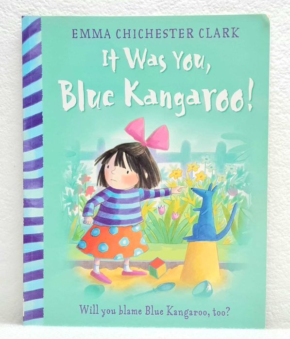 It Was You Blue kangaroo książka po angielsku angielska dla dzieci
