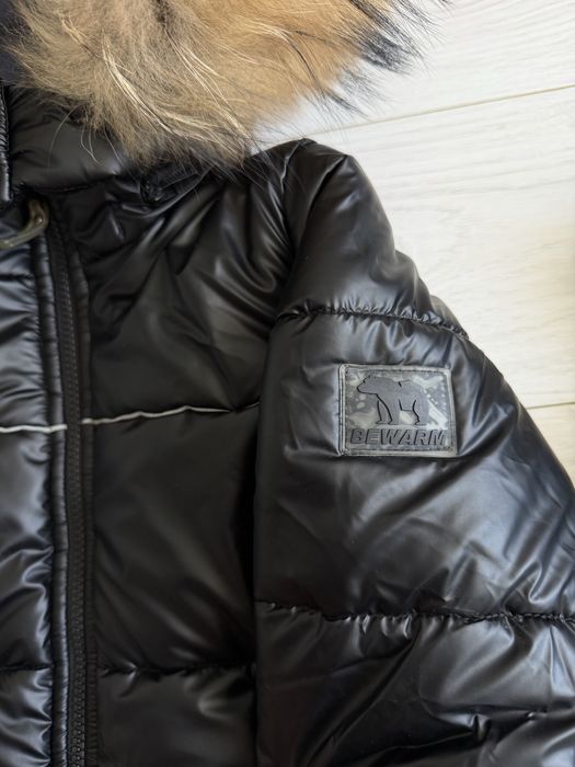 Комбінезон зимовий дитячий роздільний BEWARM Umka Royal Black 104-110