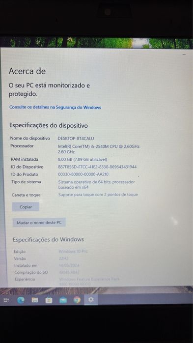 Portatil lenovo bom estado