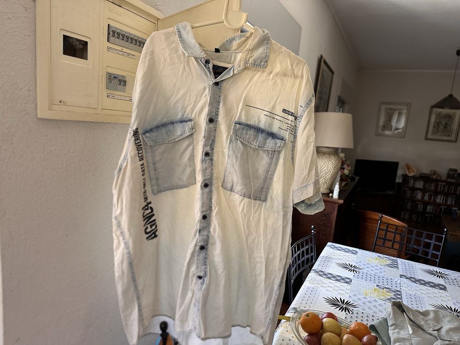 Camisa fina ganga