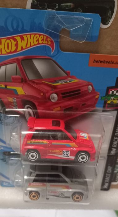 Conjunto 2 , 85 Honda City Turbo ll Hot Wheels