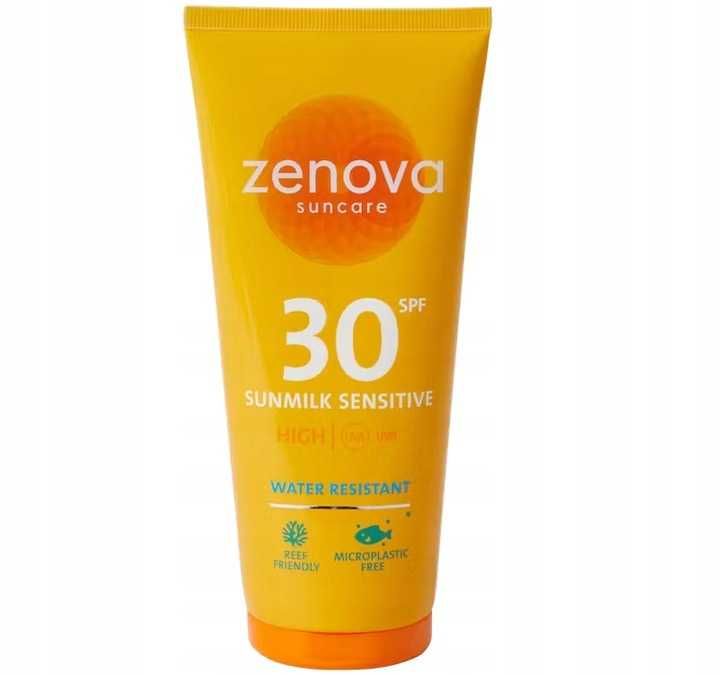 Mleczko do opalania do skóry wrażliwej Zenova SPF30 200 ml