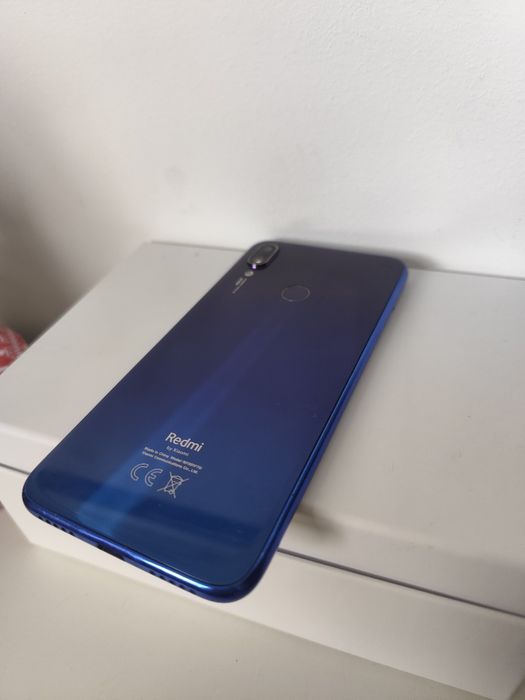 Redmi note 7 4/64 GB niebieski gradientowy stan dobry + / bdb -