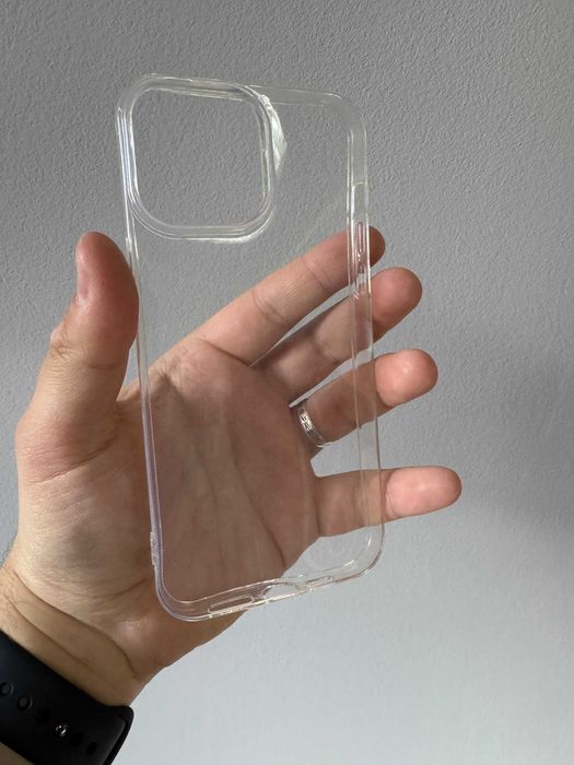 Прозорий чохол iPhone 15 Pro Max | 14 Pro Max | 13 mini айфон Plus Прозрачный чехол