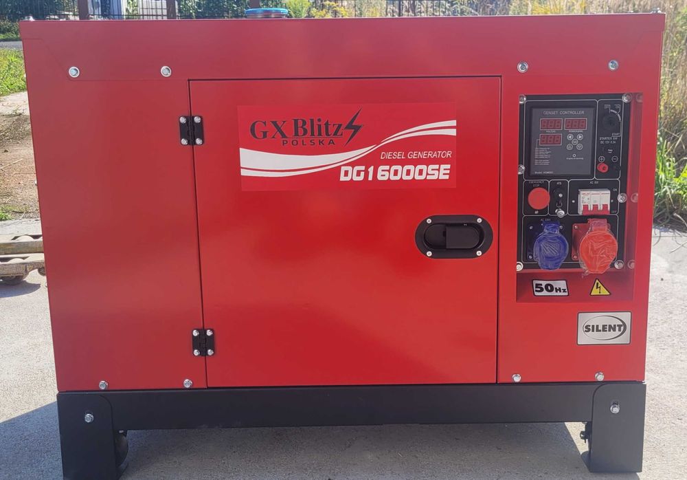 Agregat prądotwórczy GX Blitz Polska Diesel 16 kva - 12.5 Kw - 25 Lat