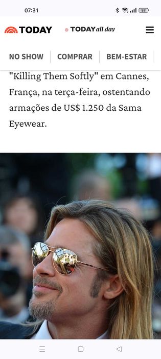 Óculos Sama de sol gama alta