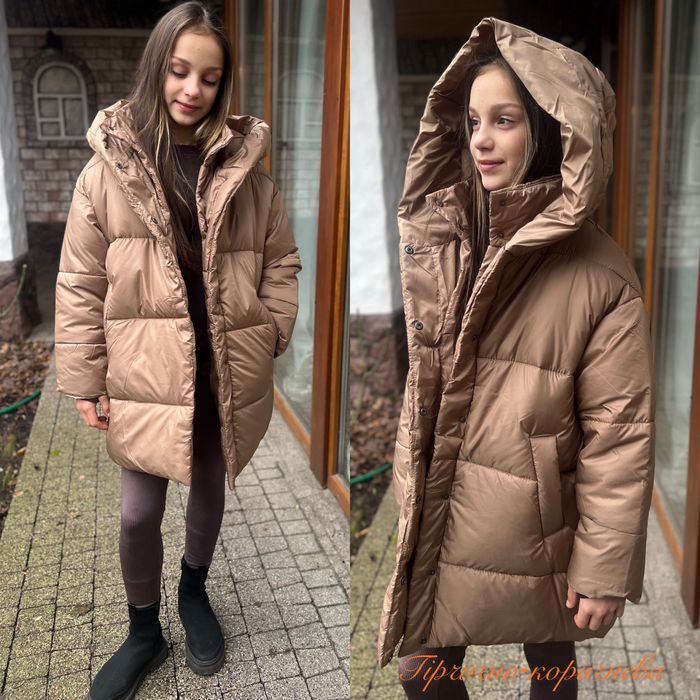 Зимова куртка для дівчинки 140-158р