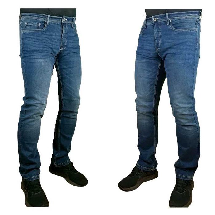 Nowe męskie jeansy John Devin LKZ10406 rozmiar W34/L34 produkcja Niemcy