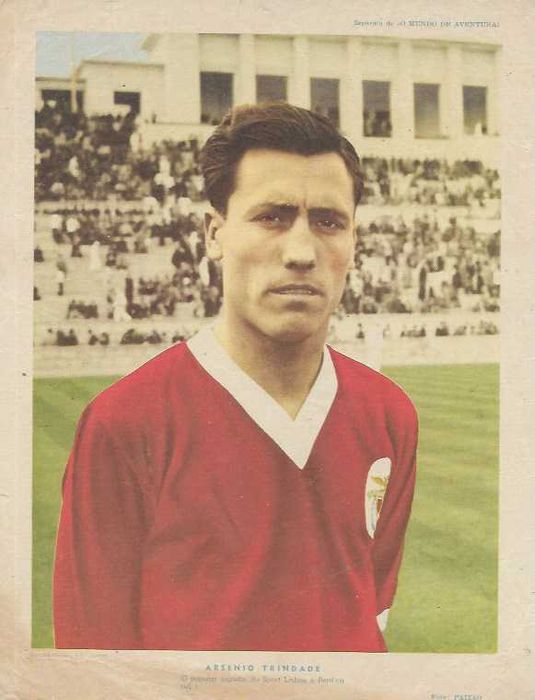Desporto - Futebol - BENFICA - Poster antigo ARSÉNIO TRINDADE