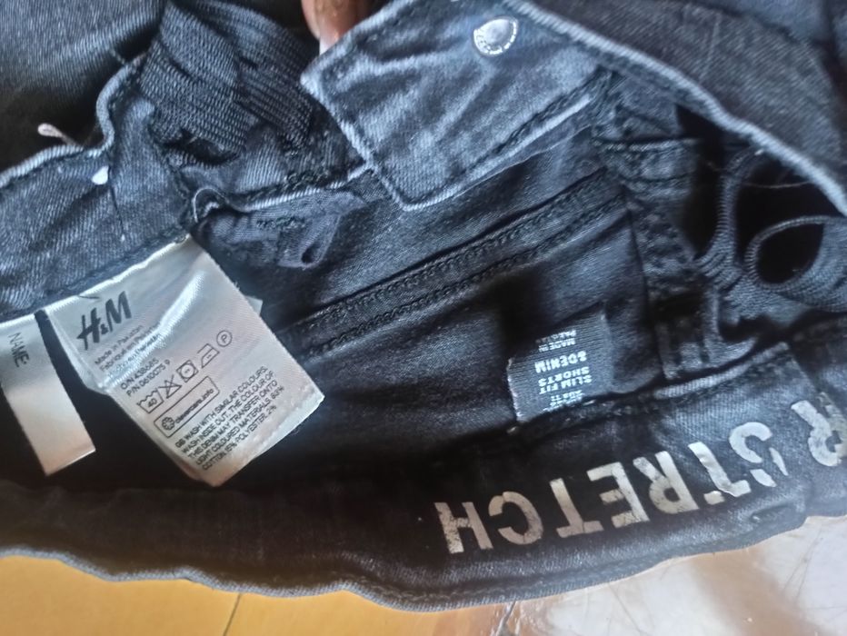 Chłopięce spodenki jeansowe h&m