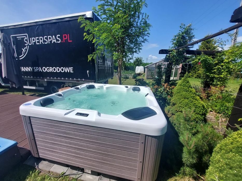 Jacuzi energooszczędne Trident NEW model 2026 5os. 2 leżanki Plug&Play