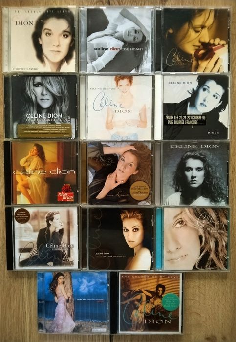 Elton John, Eurythmics, Annie Lennox, Celine Dion płyty CD egzemplarz