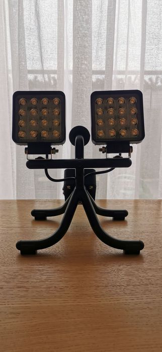 Ostatnie 8 szt lampa robocza led halogen bateria Bosch Makita DeWalt.