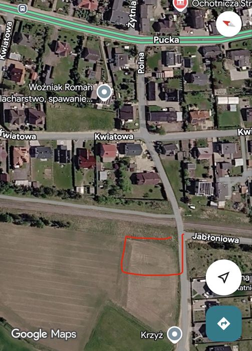 Działka z warunkami zabudowy, media przy działce