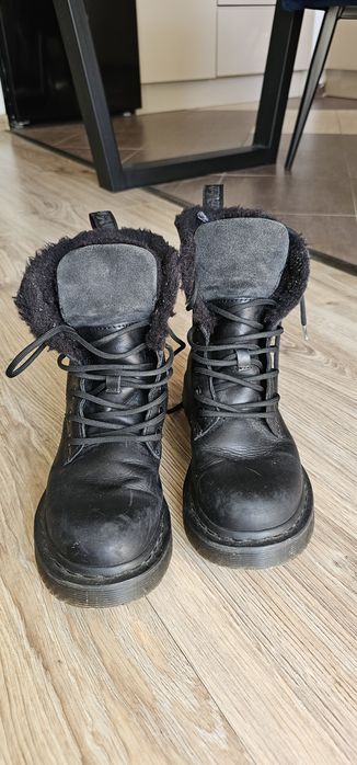 Dr. Martens damskie skórzane glany rozmiar 38 wkładka 24cm używane