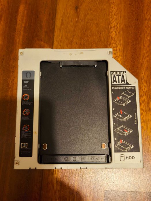 Adaptador DVD para disco SATA para Portátil