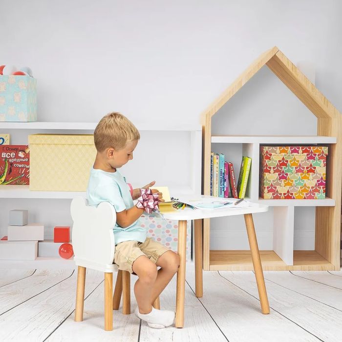 Komplet Drewniany Teddy