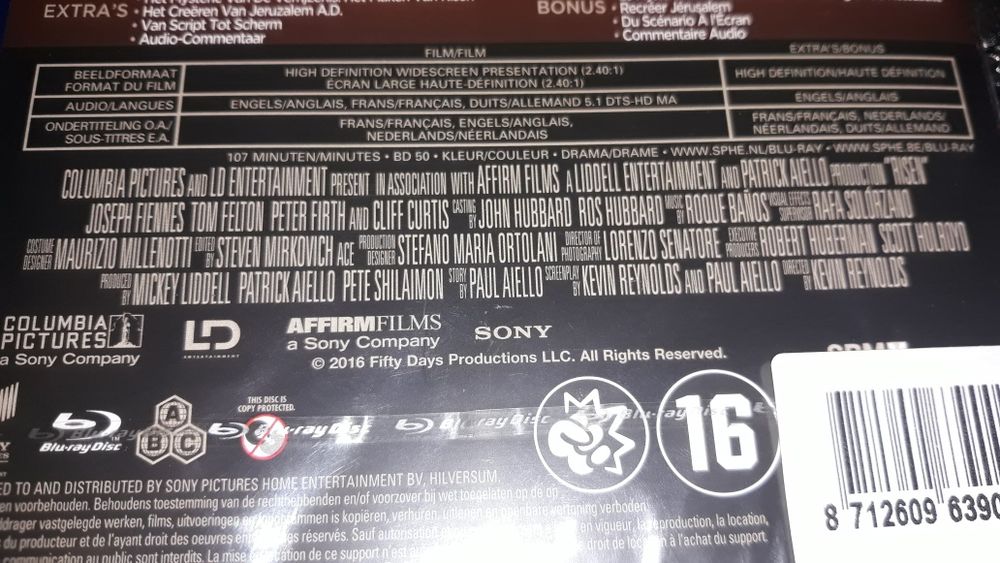 Film Blu-ray Risen- wersja angielska