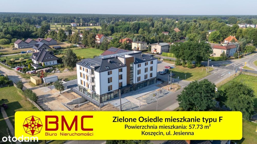 Mieszkanie na sprzedaż, 2 pokoje, 57 m², Koszęcin