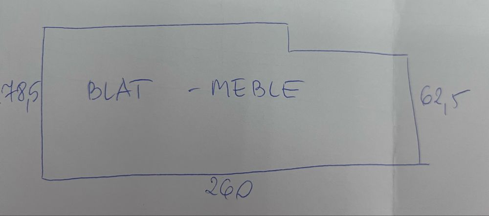 Meble kuchenne biale szafki kuchenne stolik blat trawertyn