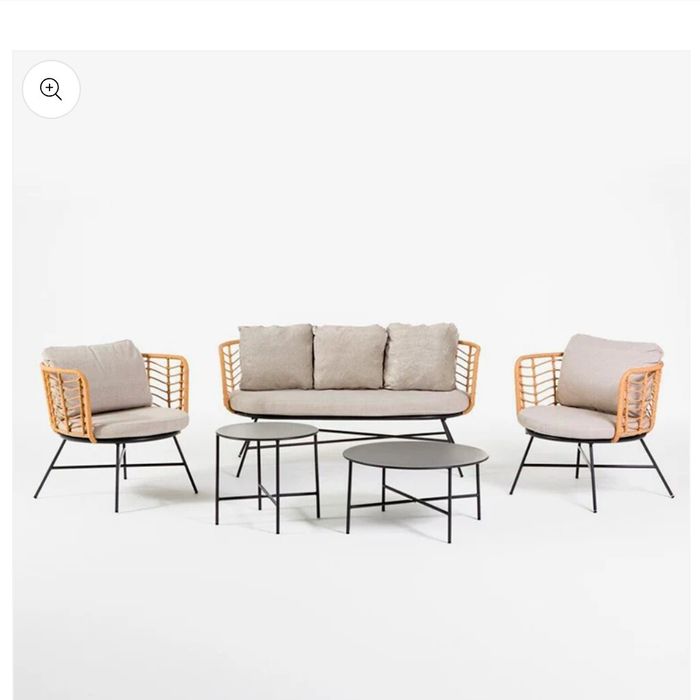 Sofás e mesas - conjunto- novo com etiqueta