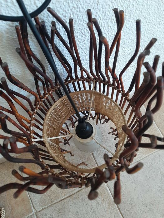 Candeeiro de Teto estilo Rústico