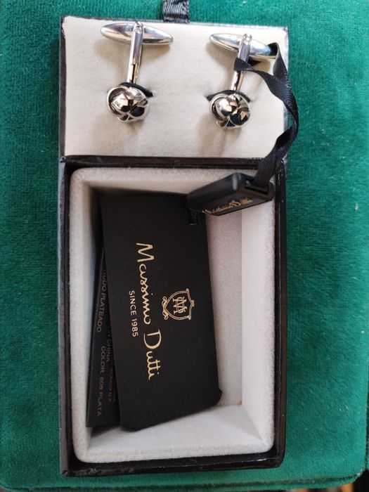 Botões de punho Massimo Dutti novos