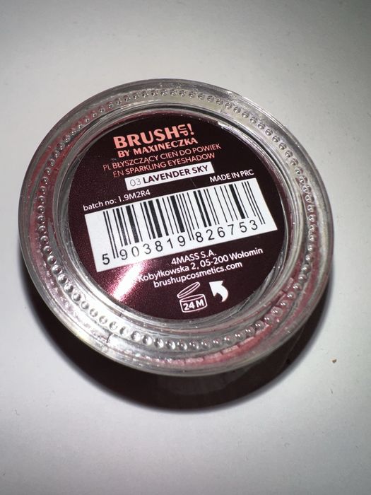 Brush up by maxineczka 03 lavender sky eyeshadow cień