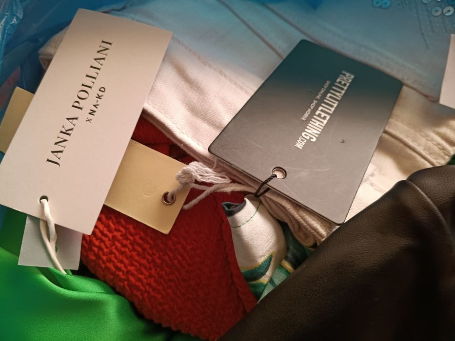 Odzież damska używana zestaw cream plus metka 10 kg